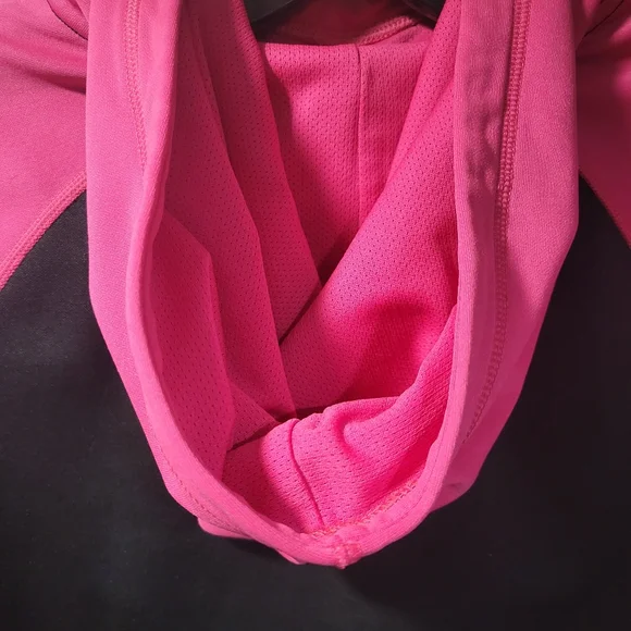 Nike Thermafit Pink/Black Pullover Hoodie M - Picture 5 of 7